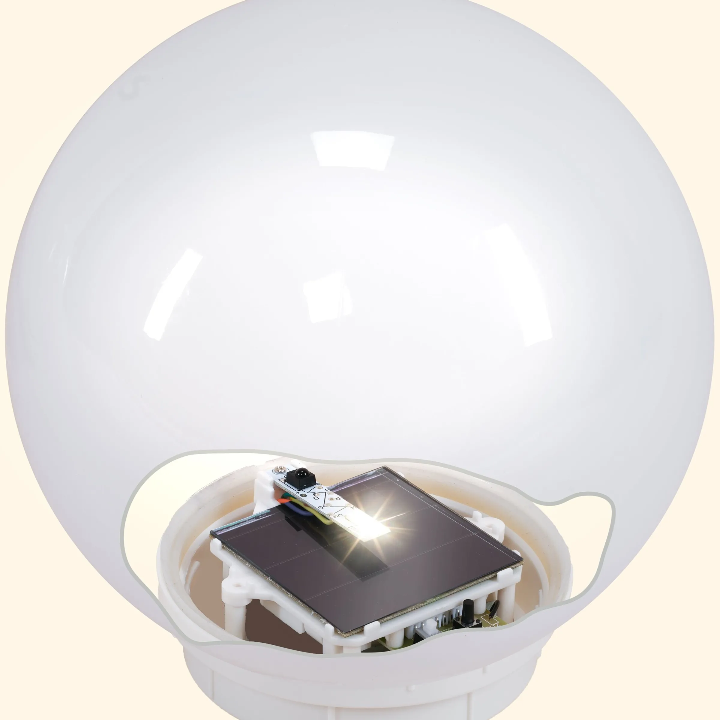 Solar Schwimmkugeln im 2er-Set ⌀ 15 cm