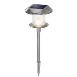 Solar Stableuchte Sunnylight 38 cm aus Edelstahl