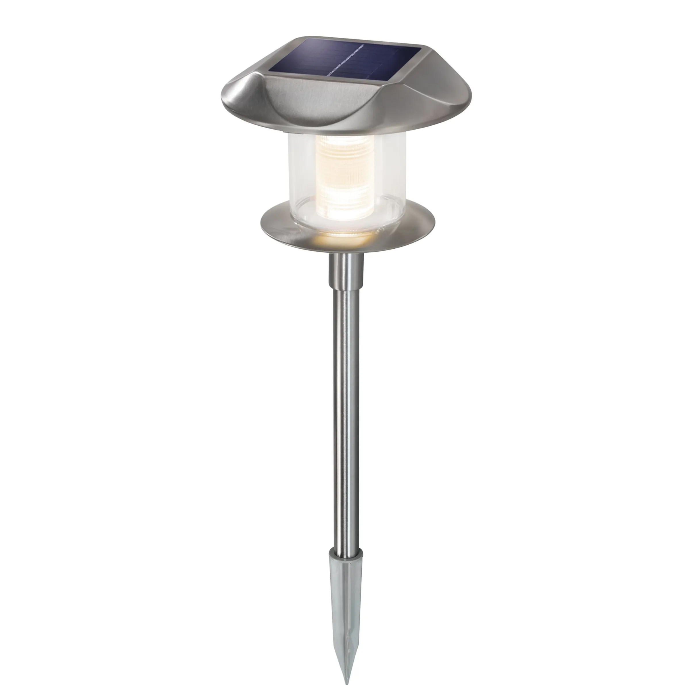 Solar Stableuchte Sunnylight 38 cm aus Edelstahl