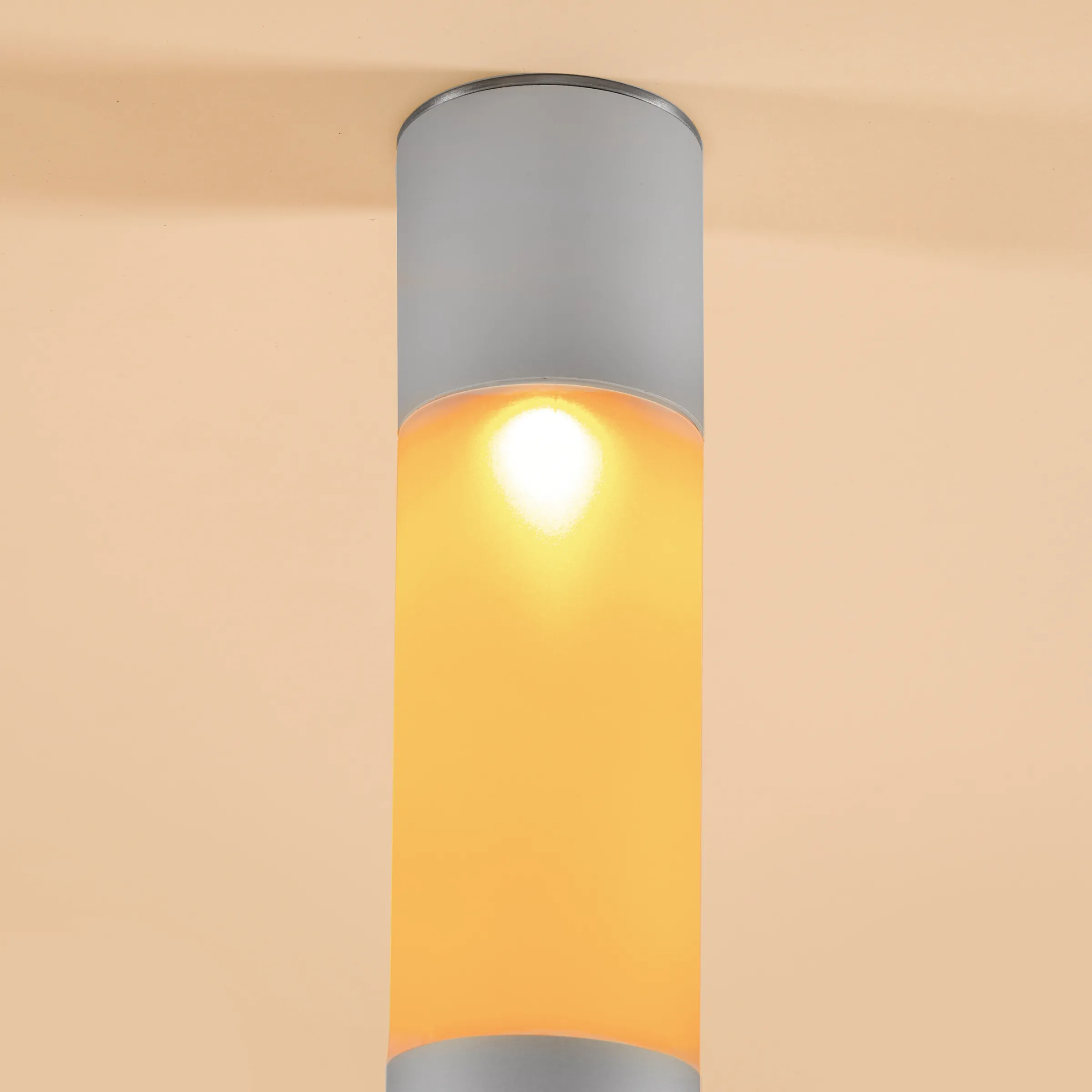 Solar Standleuchte Pole Light 50 bernsteinfarben