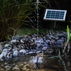 Solar Teichpumpenset 5/160 mit 1,5 Ah LiFePO4 Akkuspeicher