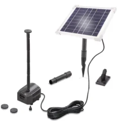 Solar Teichpumpenset 6/230 mit 1,5 Ah LiFePO4 Akkuspeicher