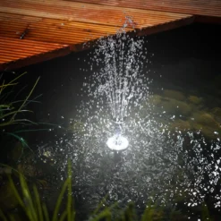 Solar Unterwasserfilter-Set 8/400 mit 4 Ah LiFePO4-Akkuspeicher