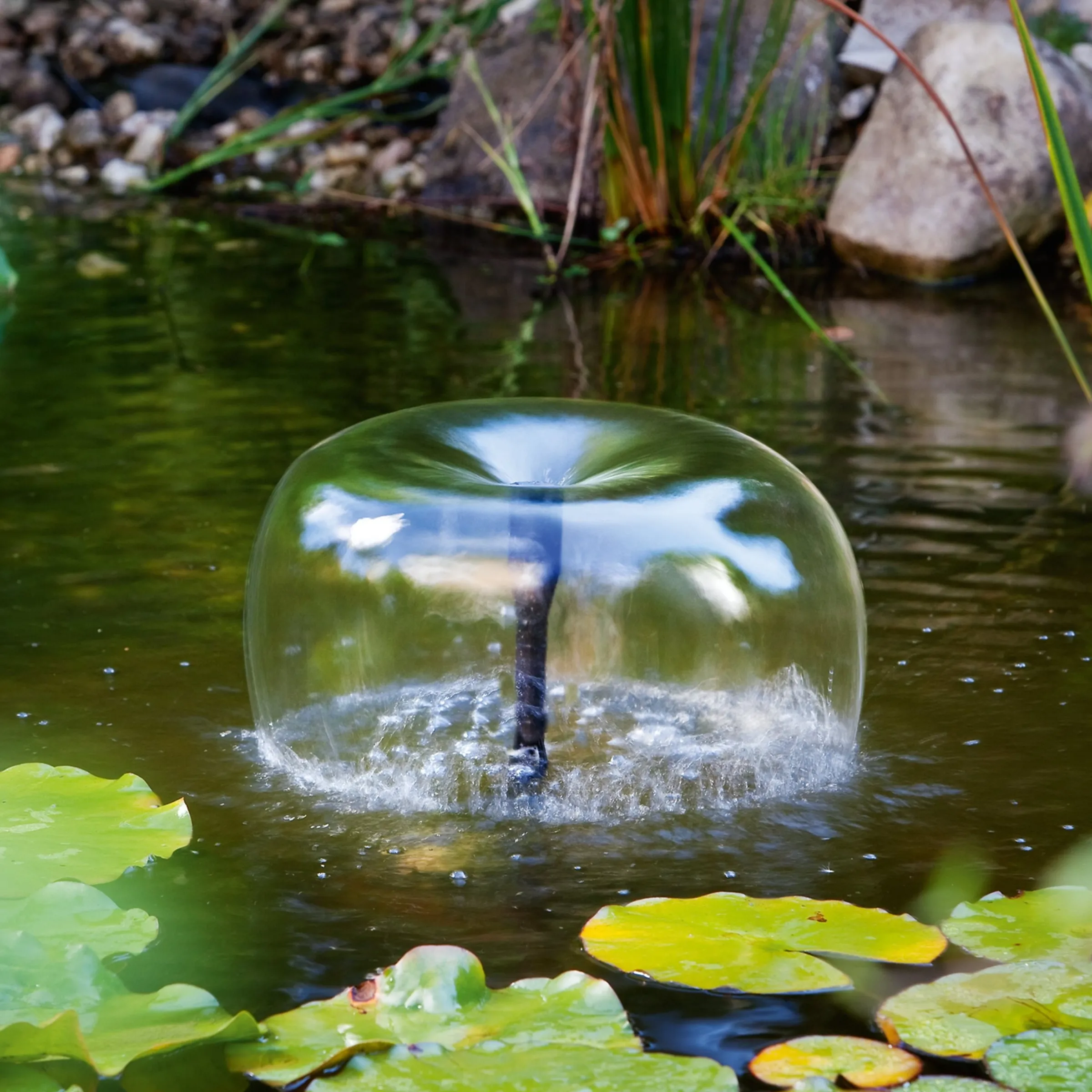 Solar Unterwasserfilter-Set 15/550 mit 4 Ah LiFePO4-Akkuspeicher