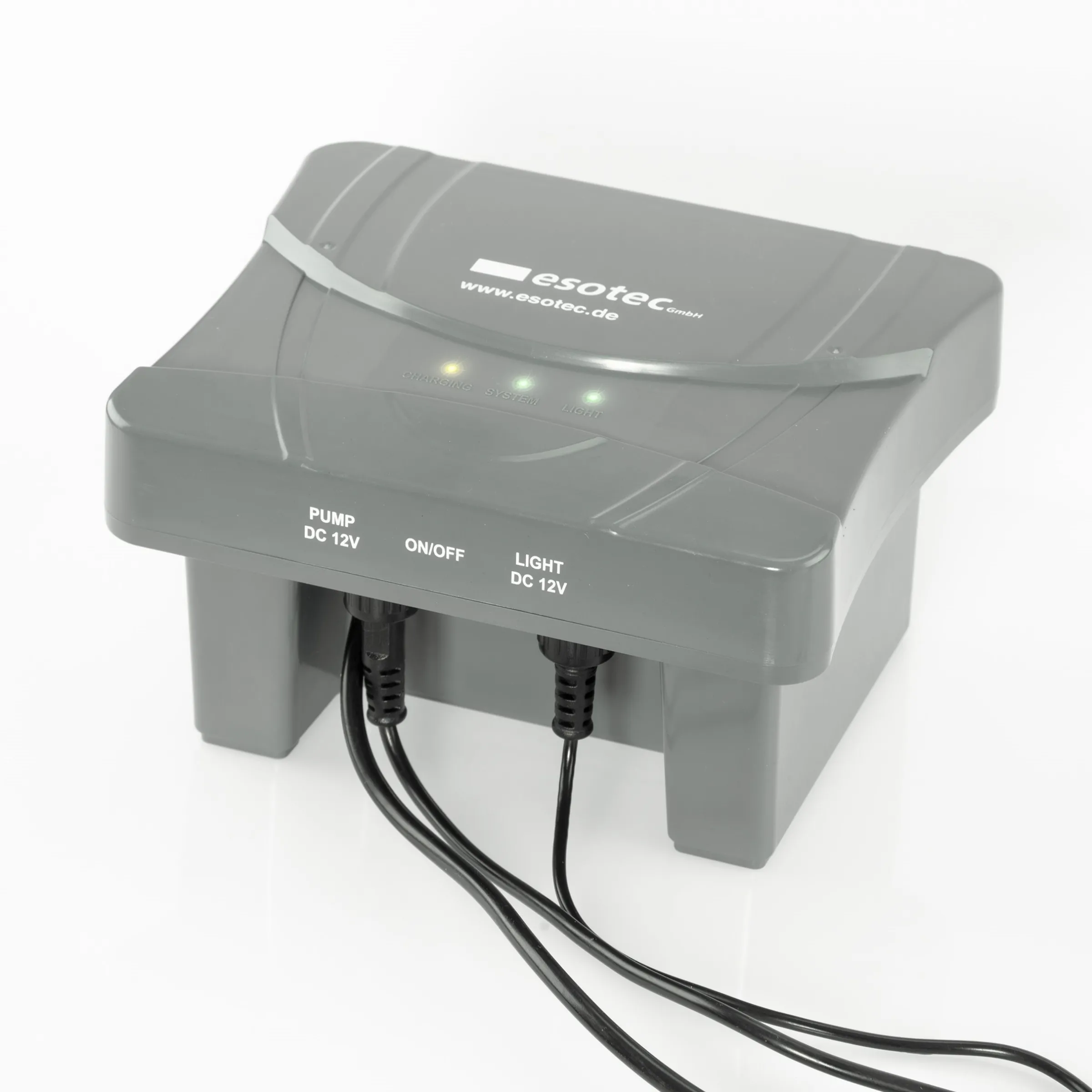 Solar Unterwasserfilter-Set 15/550 mit 4 Ah LiFePO4-Akkuspeicher