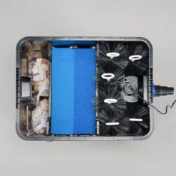 Solar UV-Durchlauffilter-Set 100/1900 mit 24 Ah LiFePO4-Akkuspeicher