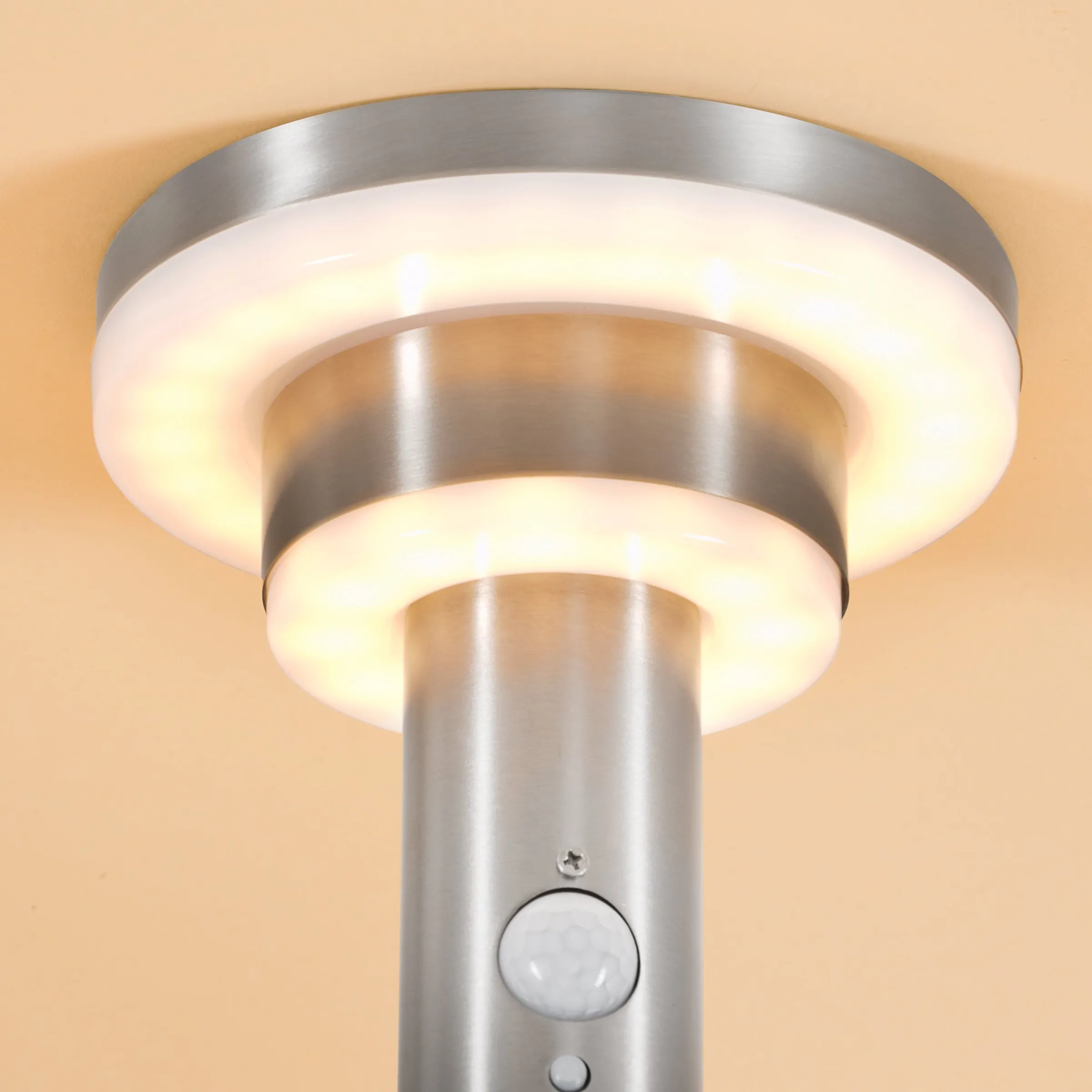 Solar Wandleuchte Modena mit Bewegungssensor