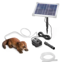 Solar Wasserspeierset Fischotter Otti