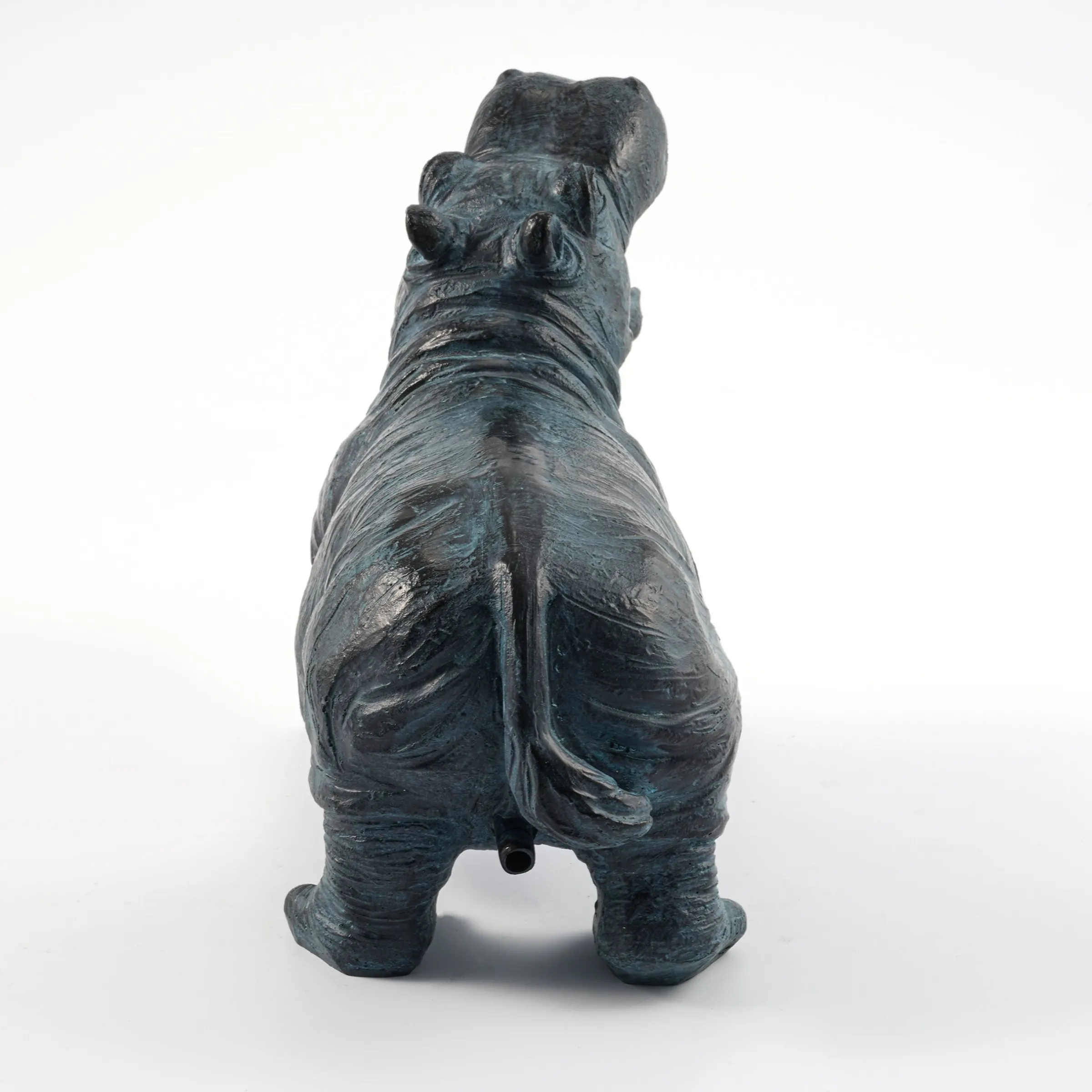 Solar Wasserspeier-Set Flusspferd Hippo