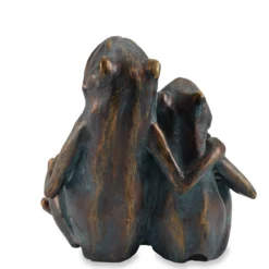 Solar Wasserspeier-Set Froschpaar