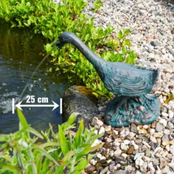 Solar Wasserspeier-Set Gans Erna