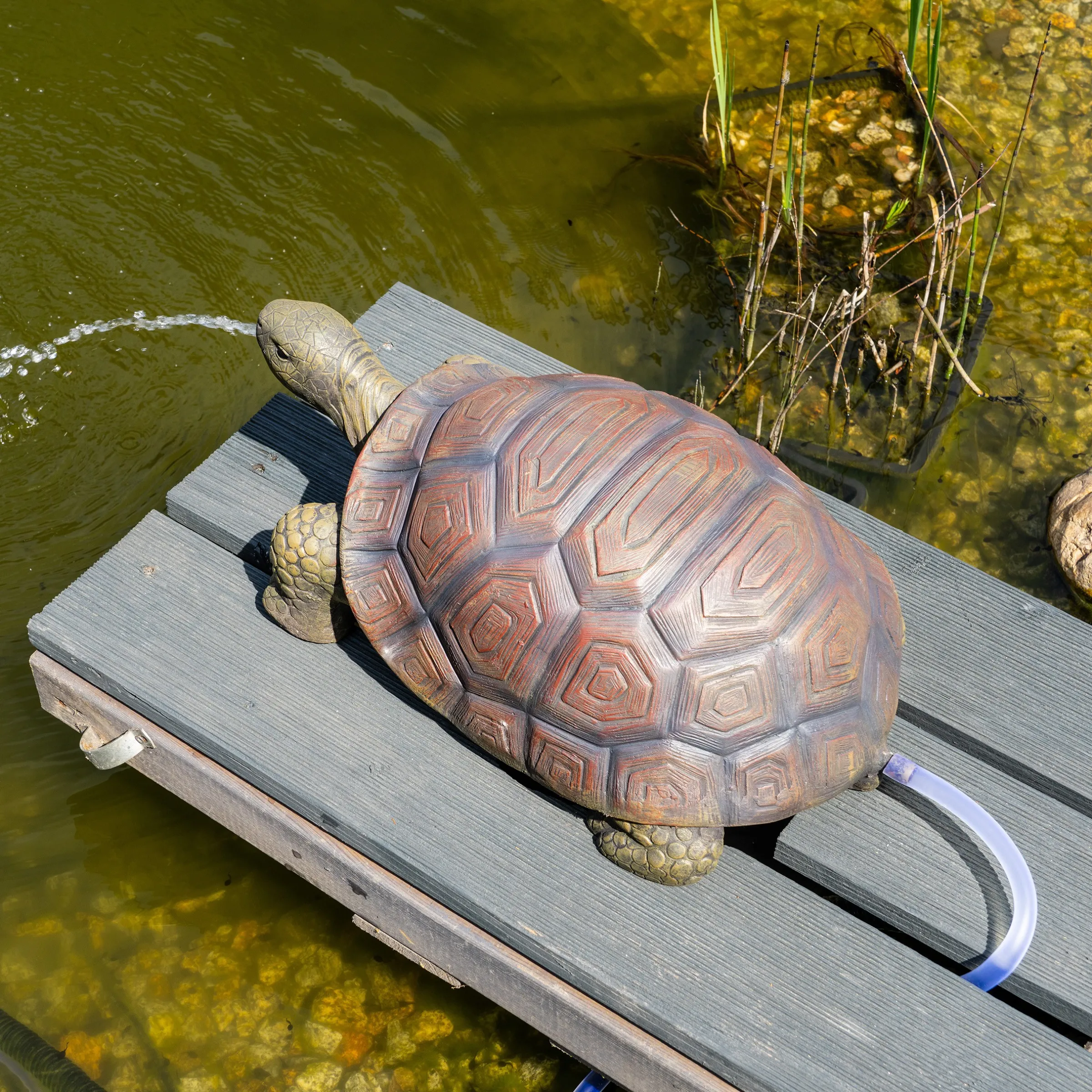Solar Wasserspeierset Schildkröte Maru