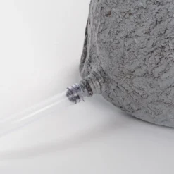 Solar Wasserspeierset sitzender Elefant Lumi