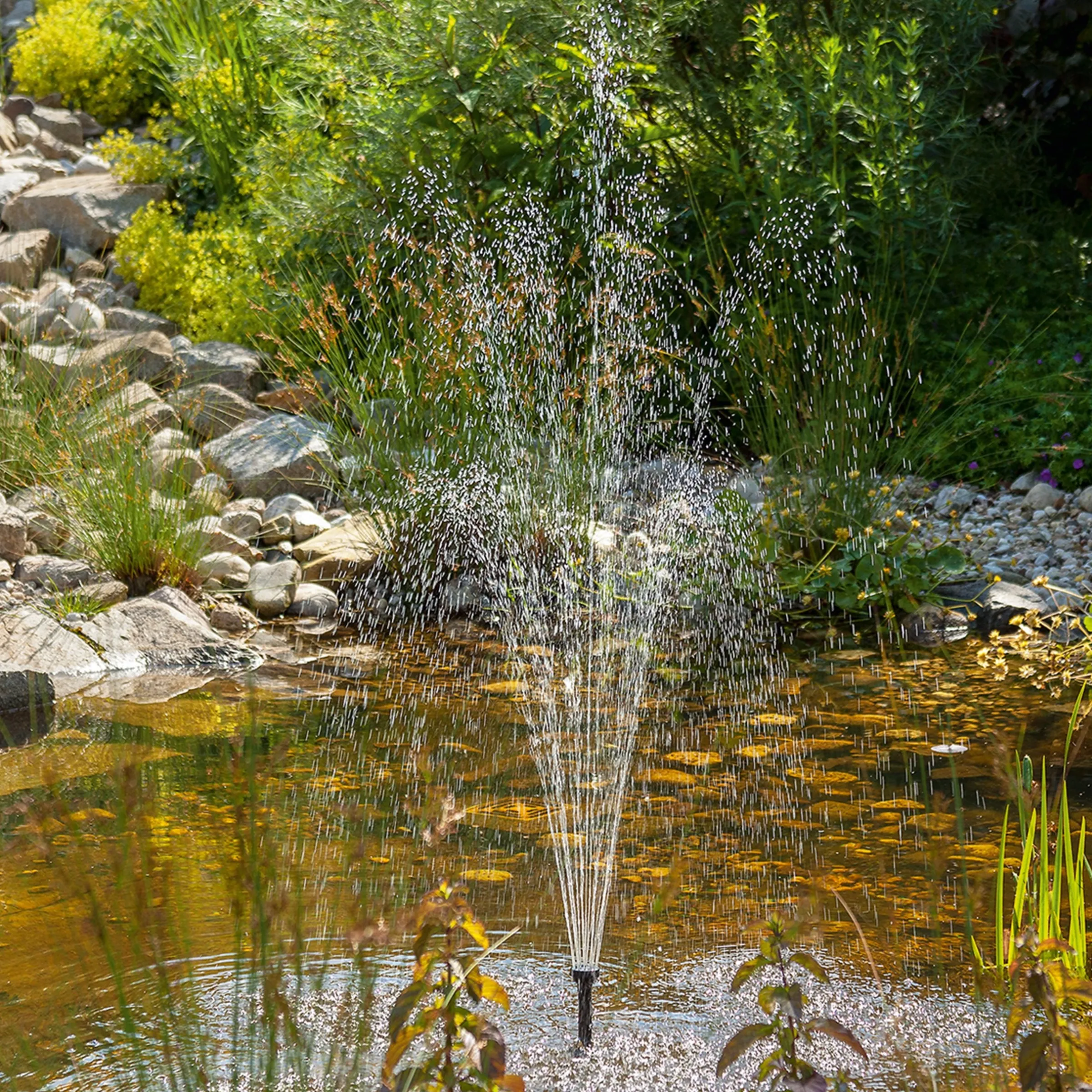 Teichpumpe Fountain 650/870 mit Sprinklerset