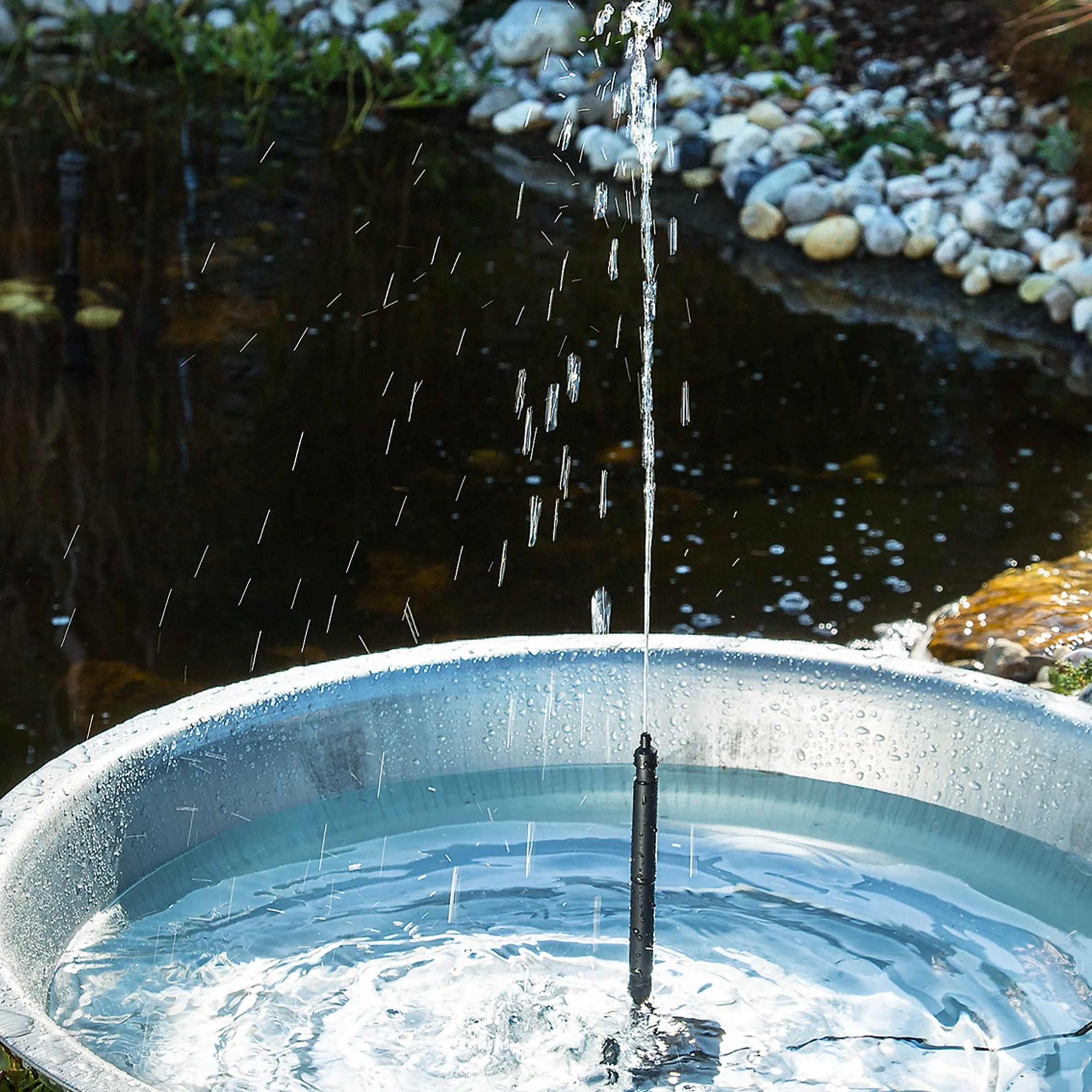 Teichpumpe Fountain 120/180 mit Sprinklerset