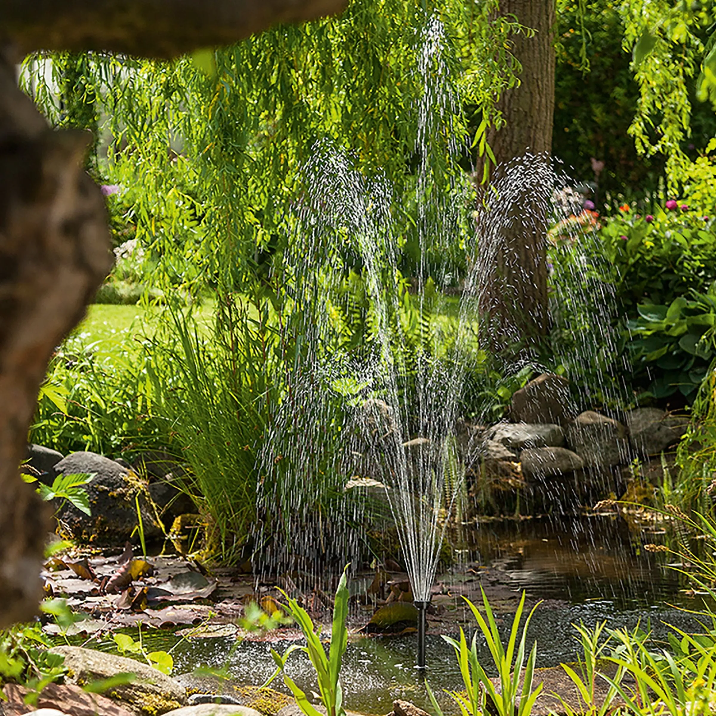 Teichpumpe WaterSplash 700/870 mit Sprinklerset