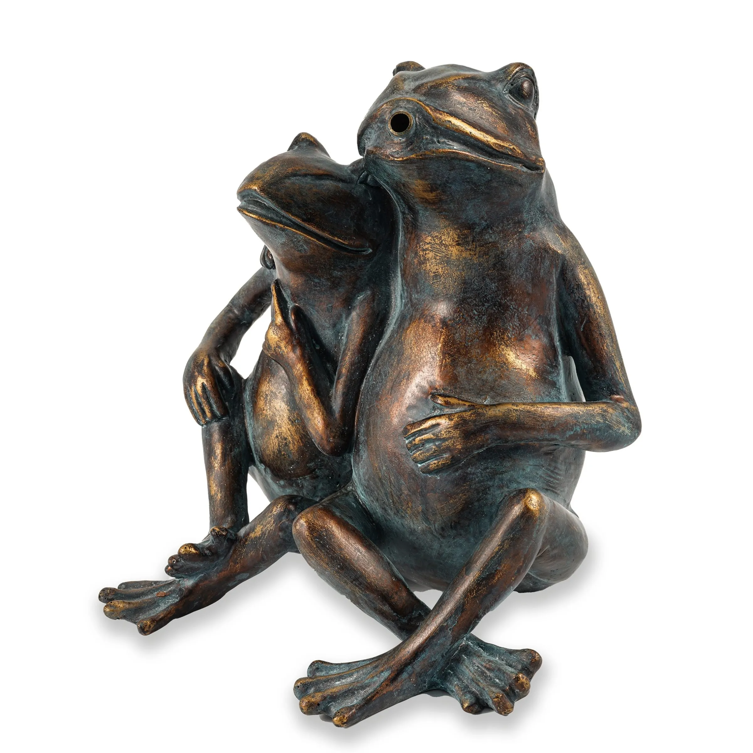Wasserspeier-Figur Froschpaar