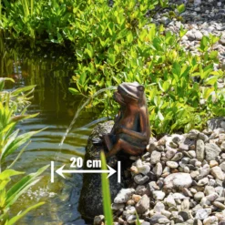 Wasserspeier-Figur Froschpaar
