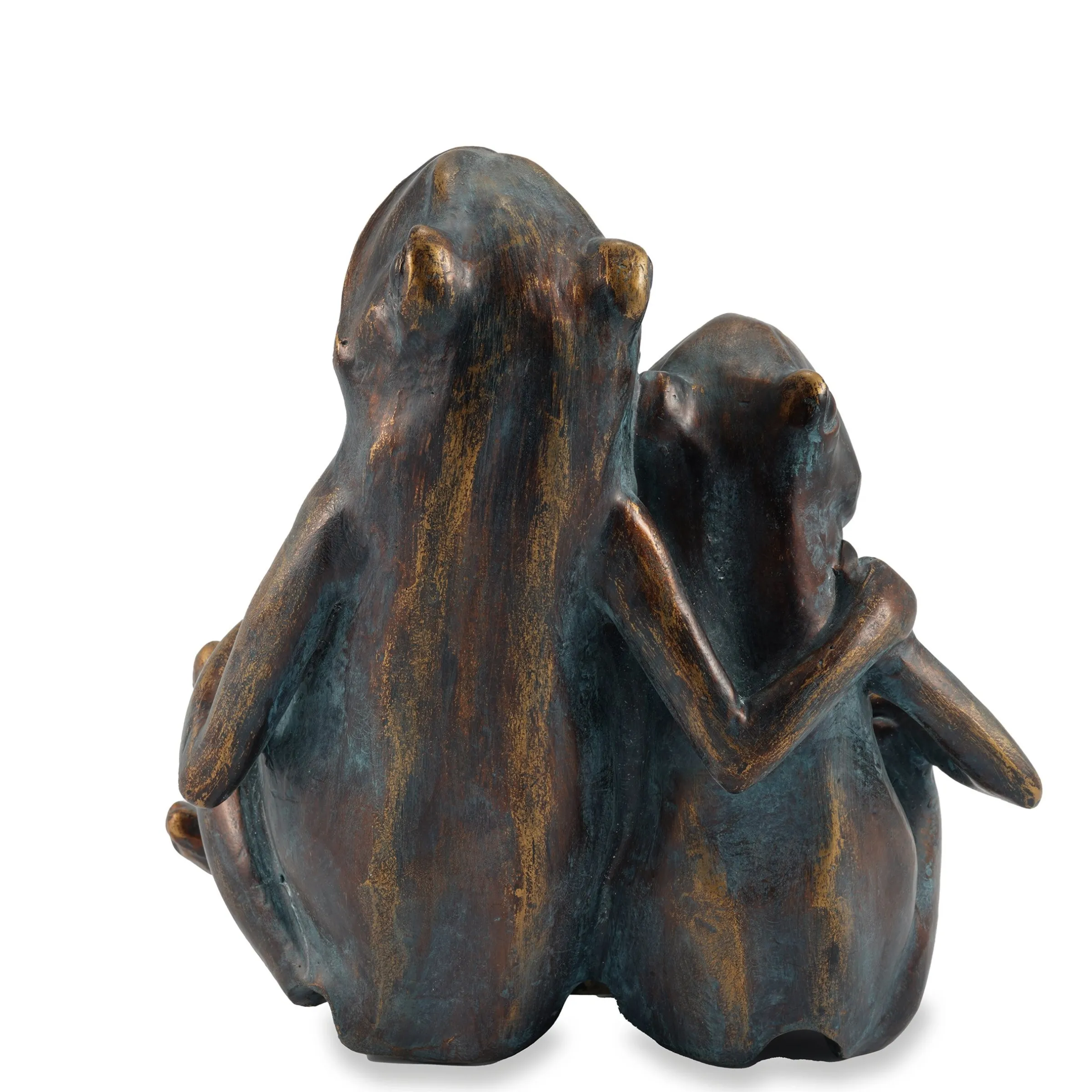 Wasserspeier-Figur Froschpaar