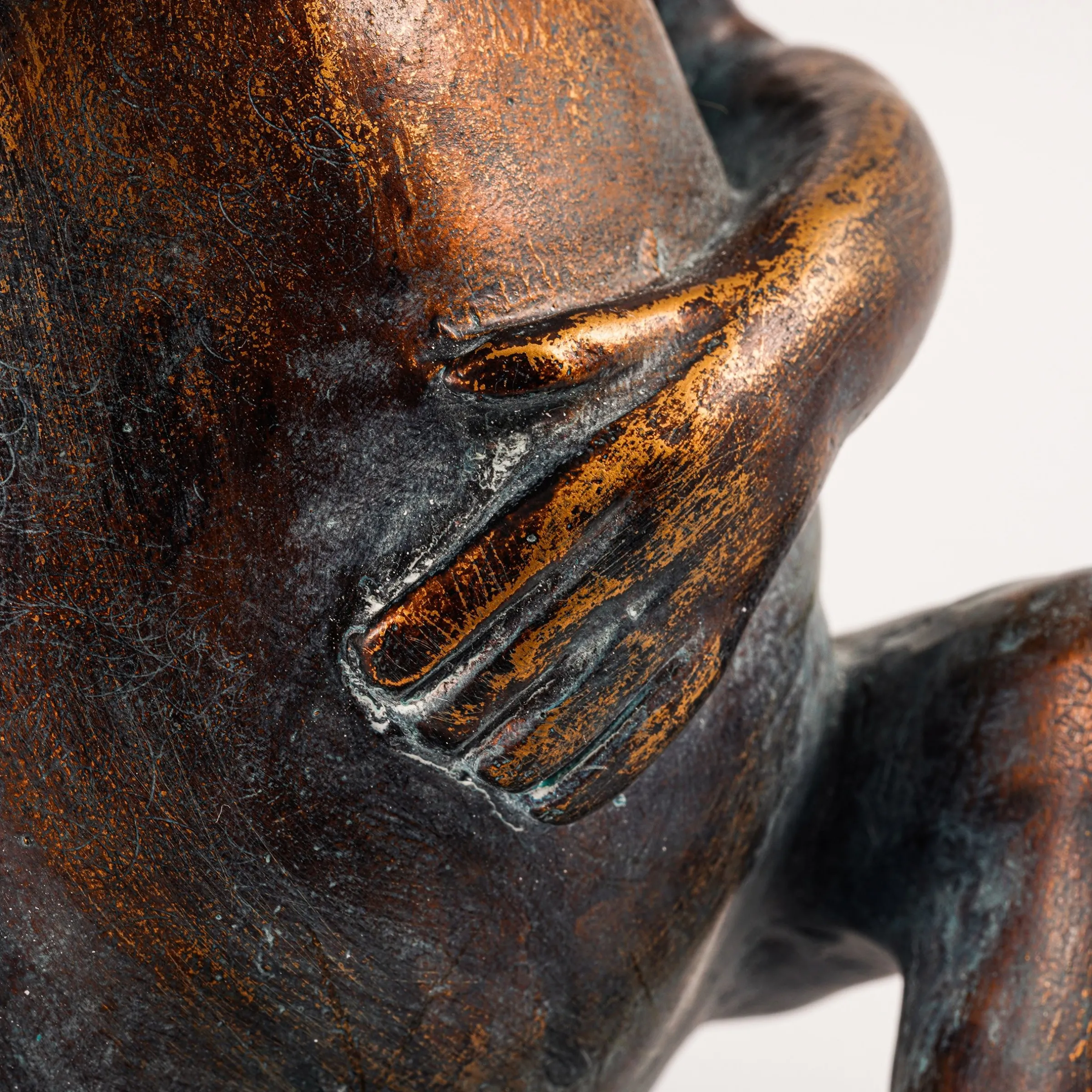 Wasserspeier-Figur Froschpaar