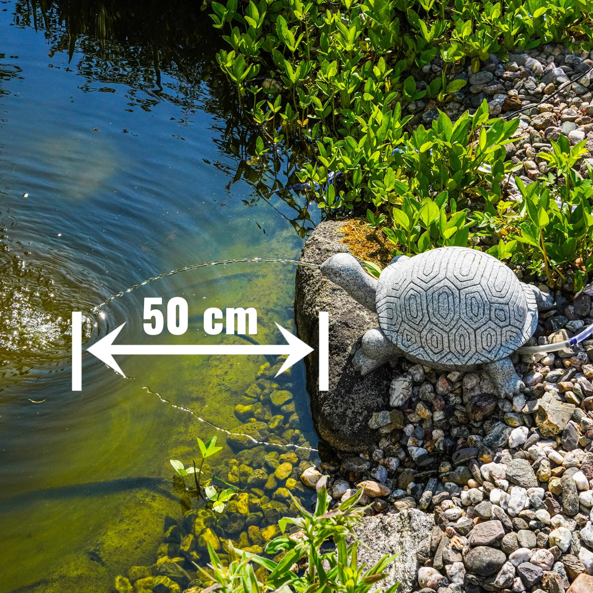 Wasserspeier-Figur Schildkröte