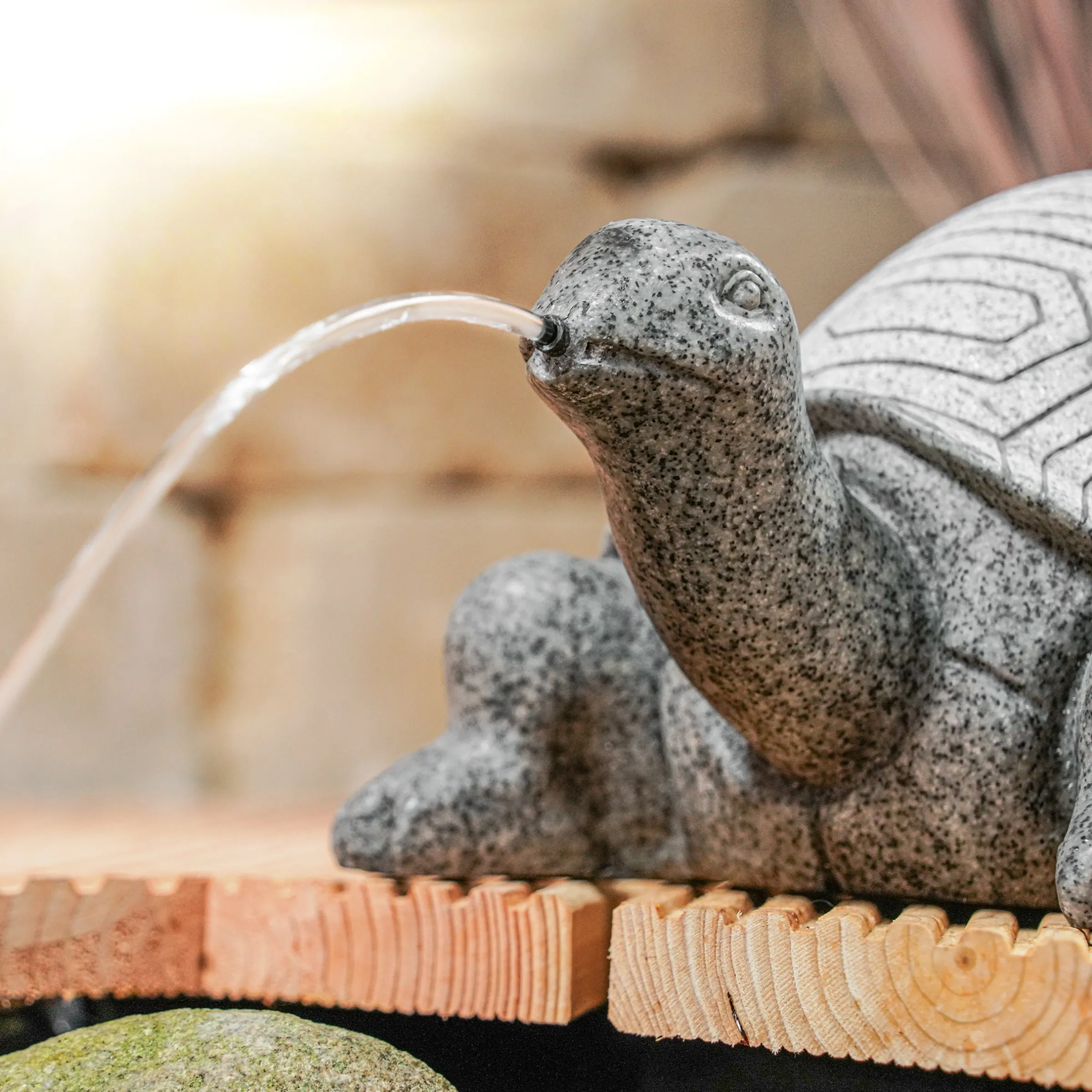 Wasserspeier-Figur Schildkröte